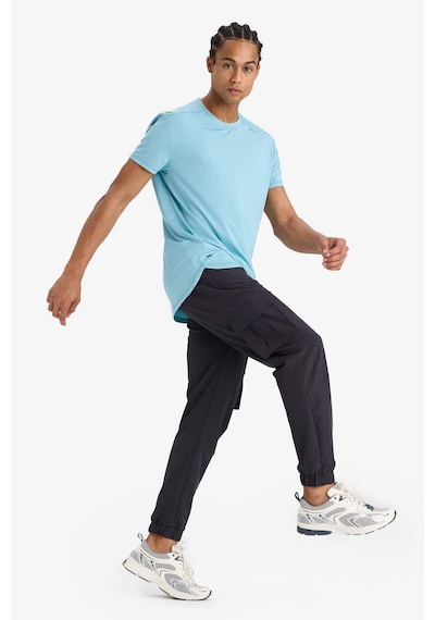 Defacto Slim Fit Dar Kesim Kargo Cepli Dokuma Sporcu Jogger Eşofman Altı E9361ax25auar214 Antrasit-ar214