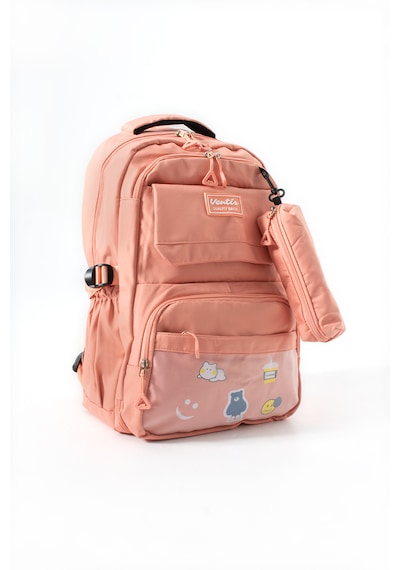 Ventis Qualty Okul Çantası Su Geçirmez Klinkır Kumaş Unisex Sırt Çantası Model 7d Çok Renkli