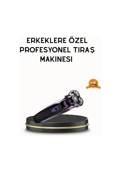 Kompakt Şarjlı Saç Sakal Tıraş Makinesi Kuru Kullanım Özellikli