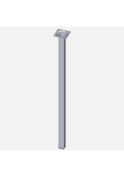 Regalux Masa Ayağı Çelik Boru Kare 600 Mm Krom Diğer