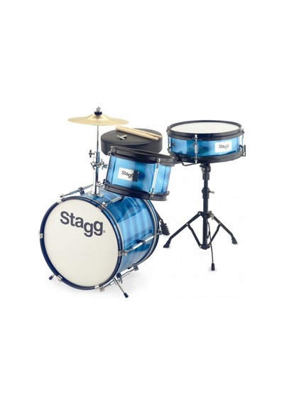 Stagg TIM JR 3/12B BL - 3 Parça Junior Davul Seti