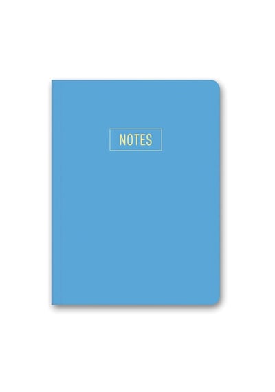 Notes Mini Defter Çizgili Mavi 14x20 Cm