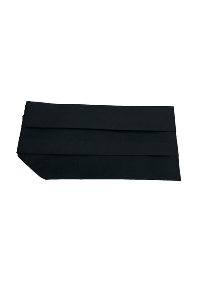 Brianze Siyah Kuşak Papyon Mendil Set