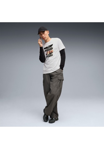Puma Graphic Erkek Beyaz T-shirt 693010