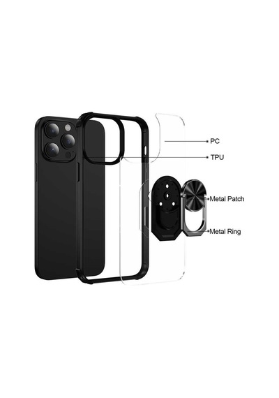 Zeyline Apple Uyumlu iPhone 14 Pro Zore Mola Kapak-lacivert