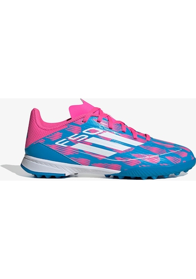 Adidas F50 League Tf Çocuk Pembe Halı Saha Kramponu Mavi