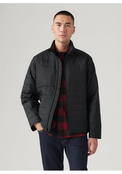 Levi's Siyah Erkek Jacket Normal Düz Siyah Mont A9449-0003 Siyah
