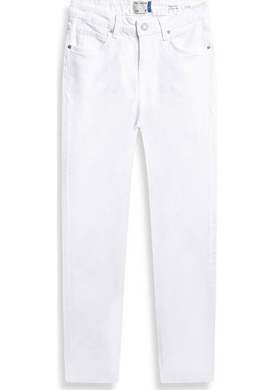 Ltb Rebecca Dar Paça Yüksek Bel Jean Pantolon 010095185916162 100 Beyaz