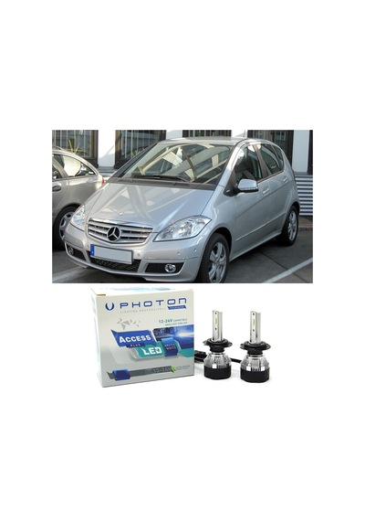 Mercedes A W169 Led Xenon Kısa Far Ampulü H7 Access Yeni Seri Beyaz