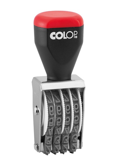 Colop 05004 Bandlı Numaratör - 5 MM/4 Haneli