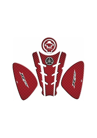 Yamaha R25 2014 - 2018 Uyumlu Tank Pad Set 004 Standart