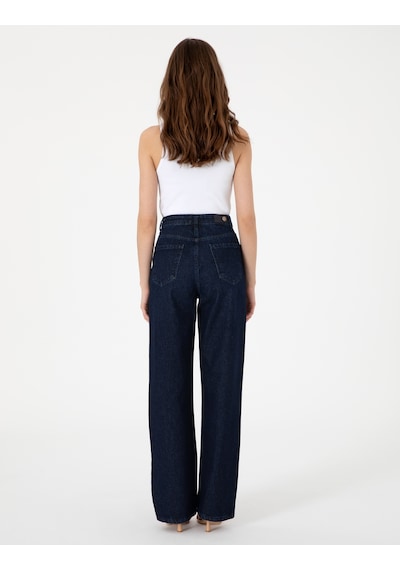 Pierre Cardin Kadın Lacivert Pantolon Jean 50307819-vr033 Lacivert