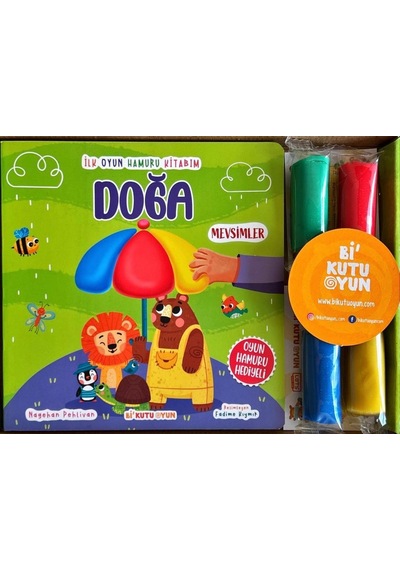 Bi Kutu Oyun İlk Oyun Hamuru Kitabım Doğa
