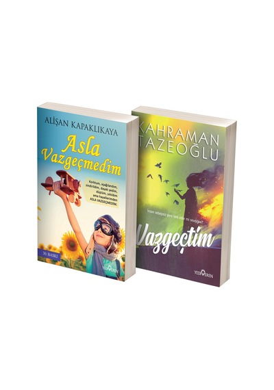 Asla Vazgeçmedim - Vazgeçtim 2 Kitap Set