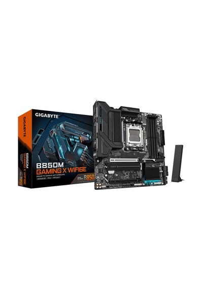 Gıgabyte B850m Gamıng X Wıfı6e Ddr5 Hdmı Dp Pcıe 5.0 Am5 Matx-210555