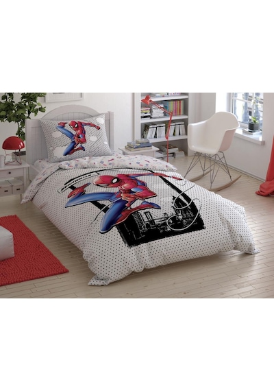 Taç Lisanslı Nevresim Takımı Spiderman Cloudy Tek Kişilik (502360441)