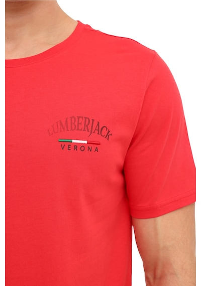 Lumberjack Ml Ezıo 11ıtl1088 6fx Kırmızı Erkek Kısa Kol T-shirt 000000000102202923