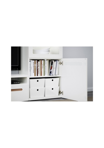Ikea Kuggıs Kapaklı Depolama Kutusu 26 X 35 X 15 Cm Beyaz