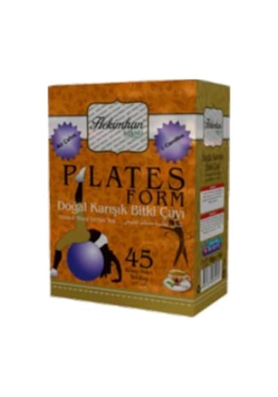 Hekimhan Bitkisel Pilates Form Doğal Karışık Bitki Süzen Poşet Çay 2'li 45 x 2 G
