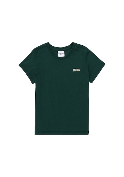 U.S. Polo Assn. Erkek Çocuk Koyu Yeşil Bisiklet Yaka Tişört 50298086-VR079 U.S. Polo Assn. Erkek Çocuk Koyu Yeşil Bisiklet Yaka Tişört 50298086-VR079