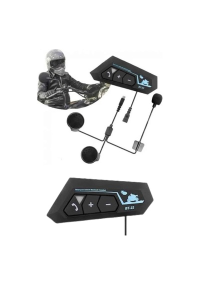 Hubrendy Tekno Yeni Nesil Dinleme Ve Konuşma Özellikli Intercom Kask Kulaklığı 5.0 Bluetooth