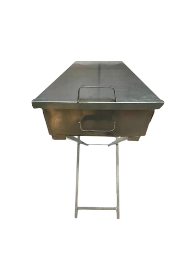 Demir Mangal Katlanır Ayaklı 85 Cm Inox