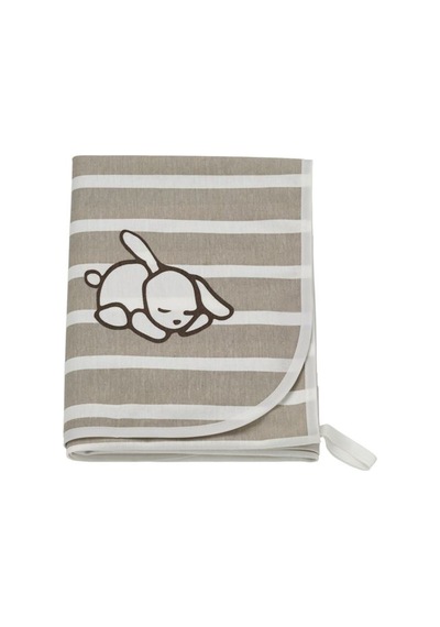 Len Bebek Alt Değiştirme Pedi, Beyaz-bej, 90x70 Cm, Şerit Desenli Beyaz-bej - 940949646 Beyaz-bej