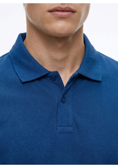 Dockers Mavi Erkek Regular Fit %100 Pamuk Polo T-shirt D261002