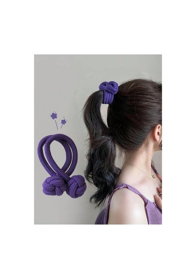 So Much Yeni Model Büyük Boy Sıkı Lastik Toka Mor - 665952013 Mor - 665952013 Mor