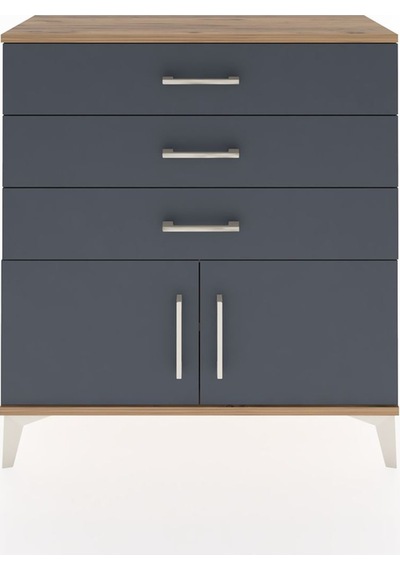 Arges Şifonyer Tek Raflı 3 Çekmeceli 2 Kapaklı 88x30x96 Çam-a... Çam Arges Şifonyer Tek Raflı 3 Çekmeceli 2 Kapaklı 88x30x96 Çam-a... Çam