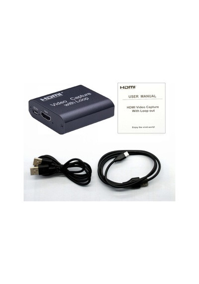 4k Çift Çıkışlı Hdmı Video Capture Video Yakalama Cihazı Ve Canlı Yayın Kartı 4kvc300