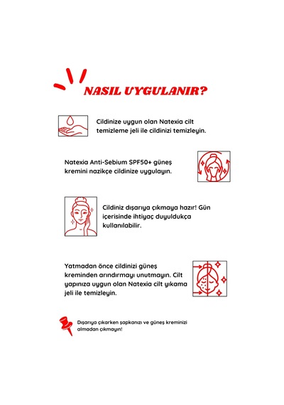 Natexia Sivilce Karşıtı Anti-sebium Güneş Koruyucu Losyon SPF50+ 100 Ml