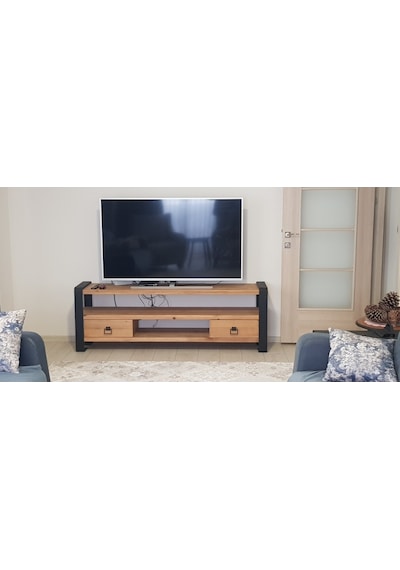 Masif Ahşap Tv Ünitesi (539811450)