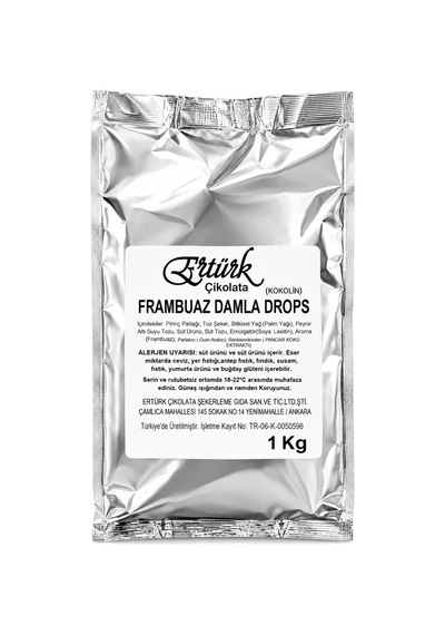 Ertürk Damla Drop Frambuaz 1 Kg