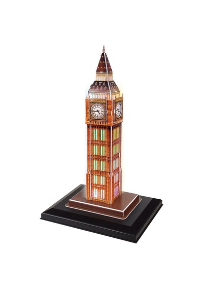 Cubicfun 3d 28 Parça Puzzle Big Ben Saat Kulesi - İngiltere Led Işıklı