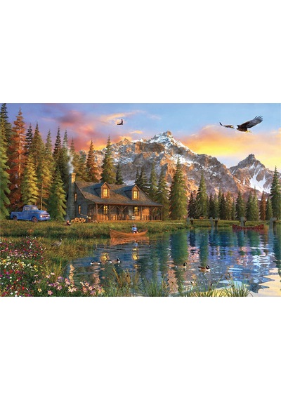 Anatolian 2000 Parçalık Puzzle - Eski Ev 3933