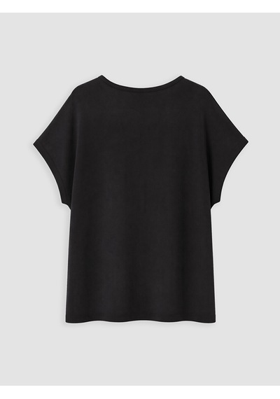 Lcwaıkıkı Curve Siyah Büyük Beden Oversize Bluz