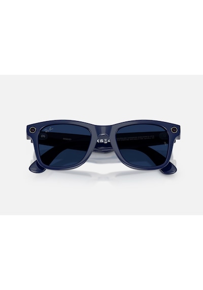 Ray-ban Meta Gen 2 Wayfarer Parlak Mavi Çerçeve - Şeffaf Safir Mavi Renk Geçişli Akıllı Gözlük