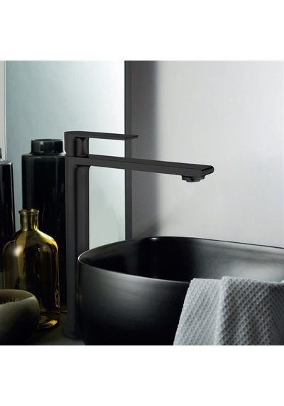 Fm-2325 Siyah Lavabo Bataryası Renkli