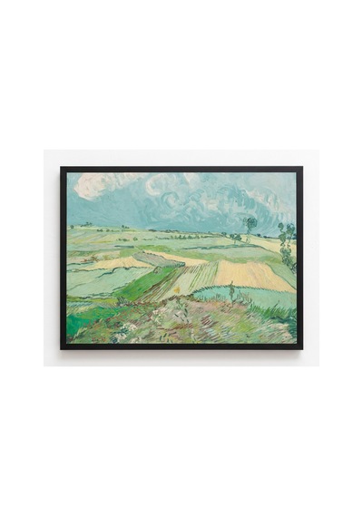 Van Gogh Van Gogh Yağmurdan Sonra Buğday Tarlaları Çerçevesiz Poster 21x30 Cm A4 Tablo Van Gogh
