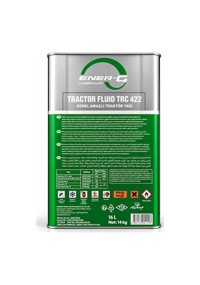 Ener-G 10W-30 422 Genel Amaçlı Traktör Yağı 16 L