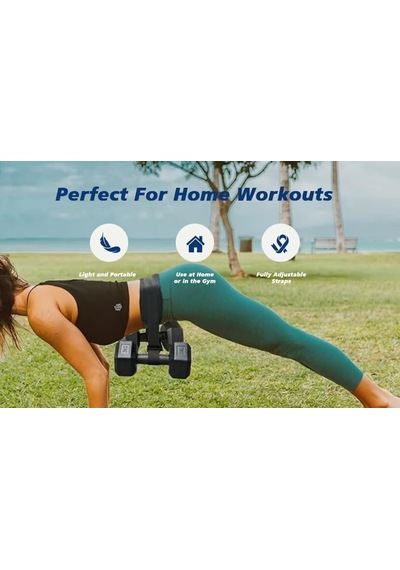 Halter, Kettlebell Ve Plakalar İçin Hepsi Bir Arada Kalça İtme Kemeri - Gelişmiş Kalça Koruması, Kaymaz Dolgu - S