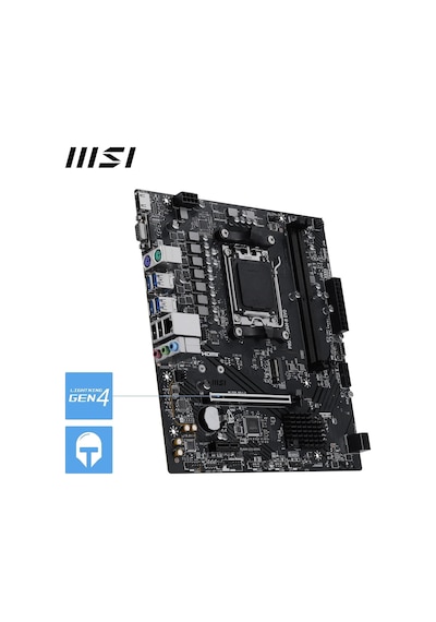 Mb Pro A620am-b Evo Am5 Ddr5 6800mhz Oc Argb Hdmı Vga M.2 Usb3.2 Jargb V2 Matx