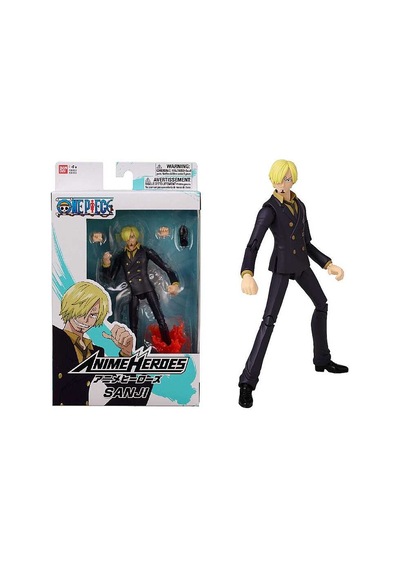 Bandai 16 Cm Sanji Poz Verilebilir Figür - Anime Heroes One Piece Serisi 36993