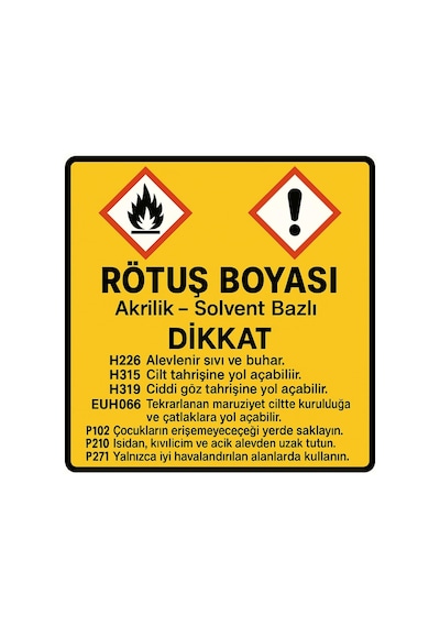 Rötuş Boyası Verniği Şeffaf Parlak Akrilik Vernik Fırçalı Set 30 Ml, Vernikibtff