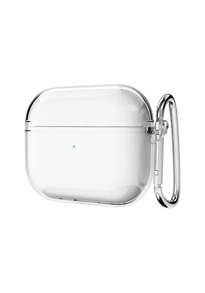 Soft Yumuşak Şeffaf Esnek Silikon Airpods 3 İle Uyumlu Kulaklık Kılıfı Ve Karabina Anahtarlık Şeffaf, Airpods 3 Diğer