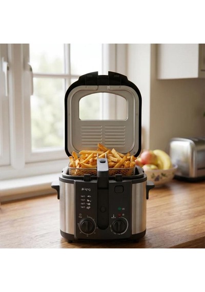 King KF37 Plus 3 L Yağlı Fritöz