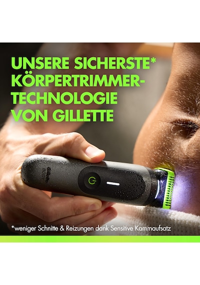 Gillette Labs İ7 Body + Intimate Giyotin Erkek, Siyah/yeşil, Skinfirst Teknolojisine Sahip Vücut Ve Mahrem Bölge İçin Erkekler İçin Intimate Tıraş Makinesi, Su Geçirmez, Led Işık, Duş Tutucu Ve Şarj Standı İçerir Gillette Labs İ7 Body + Intimate Giyotin Erkek, Siyah/yeşil, Skinfirst Teknolojisine Sahip Vücut Ve Mahrem Bölge İçin Erkekler İçin Intimate Tıraş Makinesi, Su Geçirmez, Led Işık, Duş Tutucu Ve Şarj Standı İçerir