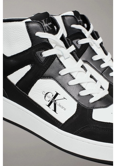 Calvin Klein Ck Jeans Basket Cup Mıd Laceup Authentıc Erkek Siyah Sneaker Ym0ym01109-0gm Siyah Calvin Klein Ck Jeans Basket Cup Mıd Laceup Authentıc Erkek Siyah Sneaker Ym0ym01109-0gm Siyah