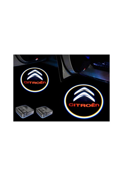 Citroen Kapı Altı Led Aydınlatma Araç Logolu 4 Kapılık